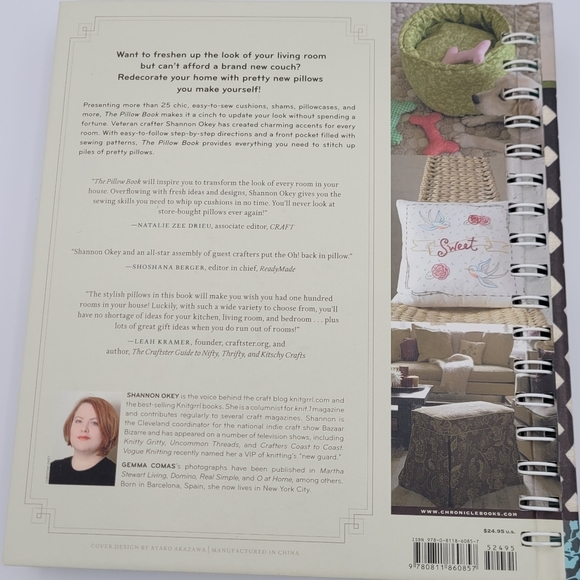 Shannon Okey The Pillow Book Of Sewing Patterns, Hard Cover - Picture 2 of 15